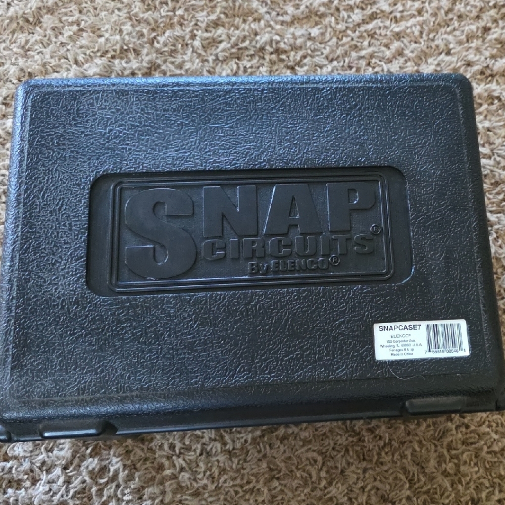 Snap Circuits Black Case by